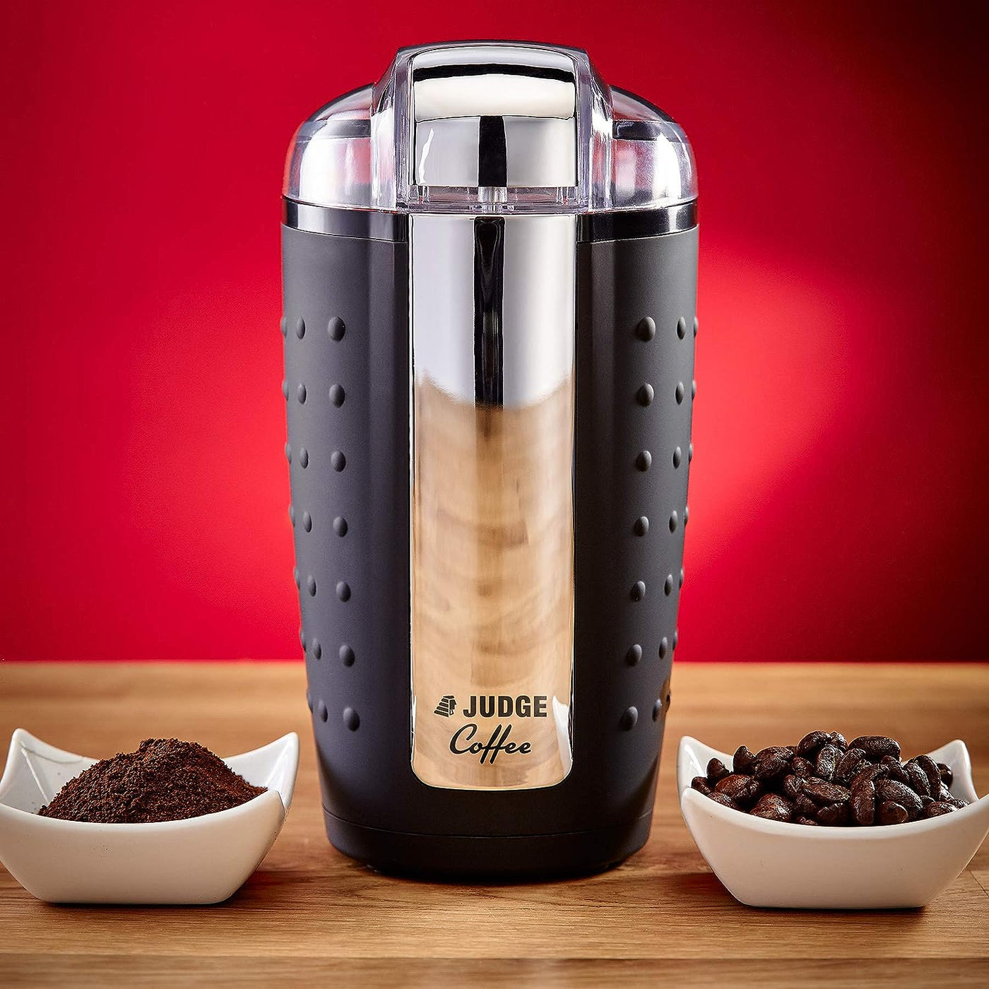 Judge Coffee Grinder with Free Bag of House Beans