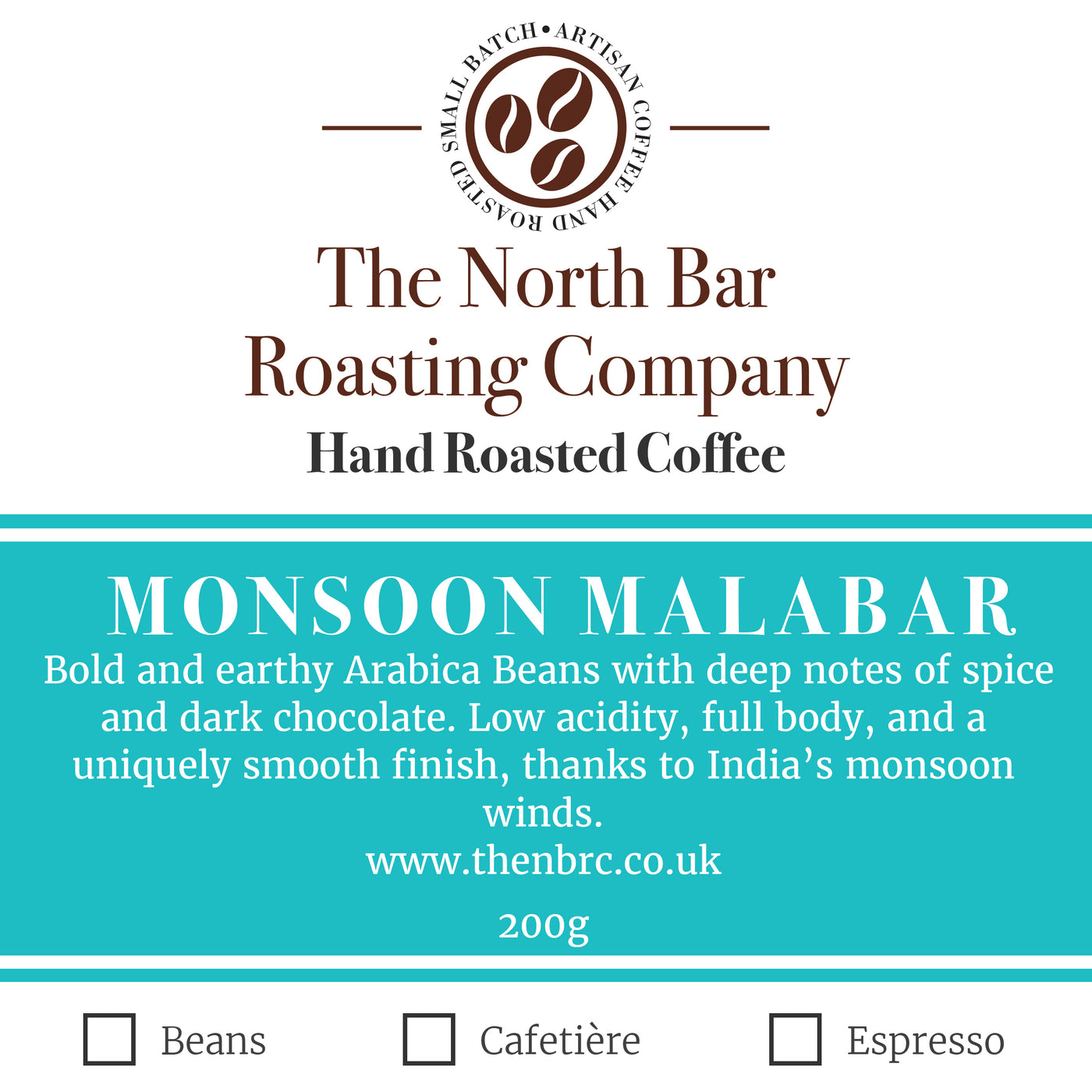 Monsoon Malabar - Arabica Coffee 200g/400g