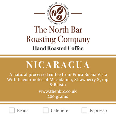 Nicaragua Finca Buena Vista  200g/400g
