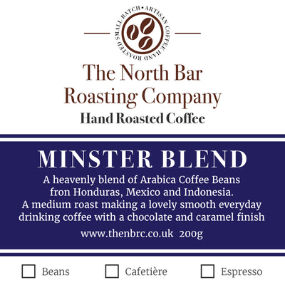 Minster Blend Arabica Coffee 200/400g