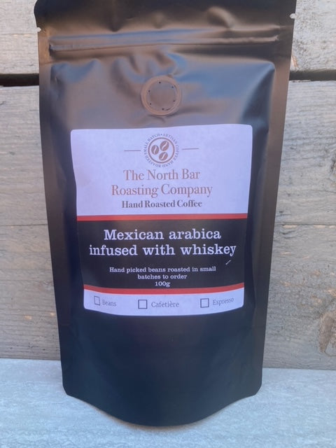 Whisky Infused Mexican Arabica Coffee 100g/200g